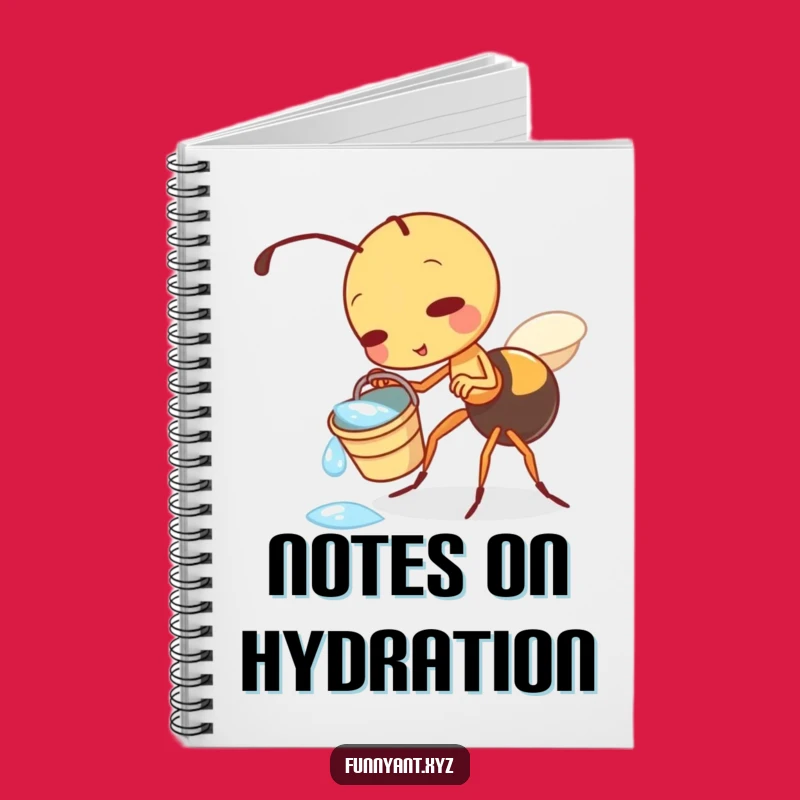Funny Ant Dewdrop Notebook: Jot Down Playful Ideas, Perfect Funny Gift