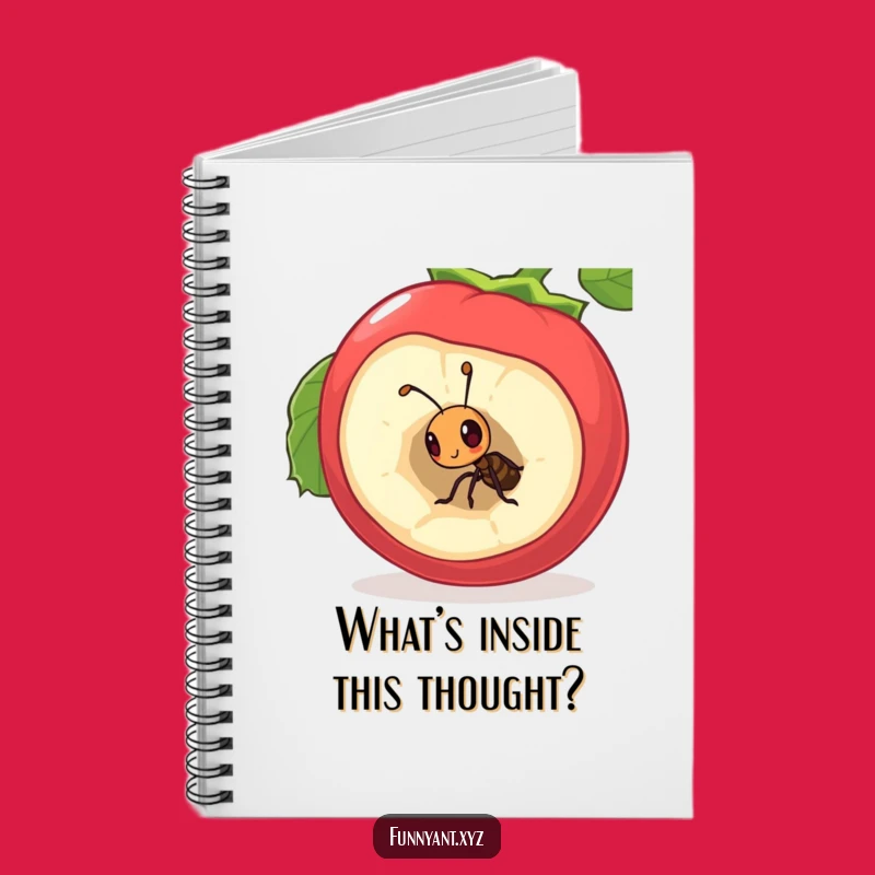 Funny Curious Ant Notebook: Berry Journal, Creative Exploration, Thoughtful Funny Gift